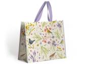 Wings and wildflowers pp shopping bag.
(33x40x17cm) Wings and wildflowers pp shopping bag.
(33x40x17cm)