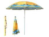 1.6m yellow printed beach umbrella* 1.6m yellow printed beach umbrella*