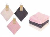 Pack 2, face cloths - 3/cols* Pack 2, face cloths - 3/cols*