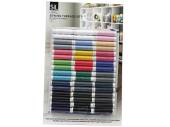 Pack 48, assorted coloured sewing thread*