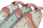 Elasticated double layer ironing board cover - 3xdesigns. Elasticated double layer ironing board cover - 3xdesigns.