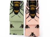 Pack 2, bee tea towels - 2/cols. Pack 2, bee tea towels - 2/cols.