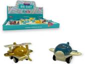 Die cast 9cm plane - 4asstd.
(ADD 12 FOR DISPLAY)
