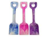 Small plastic marbled spade, size 10\".* Small plastic marbled spade, size 10".*