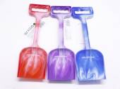 Medium plastic marble spade 14\" - 3/cols* Medium plastic marble spade 14" - 3/cols*