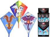 60x70cm nylon diamond kite - 3asstd.
