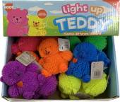 Spikey light up teddy - 6/cols.
(ADD 12 FOR DISPLAY)