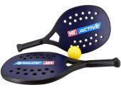 Beach paddle set with soft ball. Beach paddle set with soft ball.