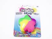 Cotton floss soft puffy slime. Cotton floss soft puffy slime.