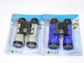 Plastic binoculars - 2/cols. Plastic binoculars - 2/cols.