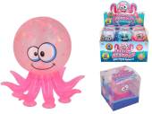 Squishy octopus with suckers - 3/cols,
(ADD 12 FOR DISPLAY)