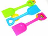 10\" all-plastic spade, 4asstd neon cols.* 10" all-plastic spade, 4asstd neon cols.*
