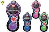 Light-up flashing skip ball - 4/cols. Light-up flashing skip ball - 4/cols.