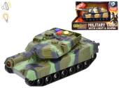 Military tank with light and sound.