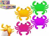 BOX 12, neon squishy crabs (12x10cm) - 4/cols. BOX 12, neon squishy crabs (12x10cm) - 4/cols.