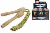 Boxed wooden handle skipping rope - 2/cols. Boxed wooden handle skipping rope - 2/cols.
