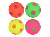 Box 24, high bounce FOOTBALL rubber balls - 4/cols.