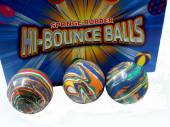 BOX 24, marble hi-bounce sponge rubber balls*