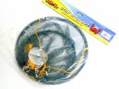 Crab drop net with metal rings & line with bait bag.