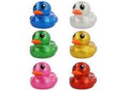 10cm glitter duck - 6/cols*