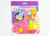 Pkt 25, Happy Birthday balloons*