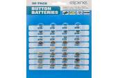 Pack 30, assorted button batteries* Pack 30, assorted button batteries*