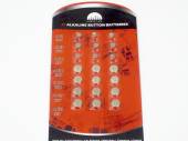 Pack 21, alkaline button batteries*