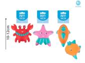 Under the sea vinyl dog toy with squeak - 3asstd* Under the sea vinyl dog toy with squeak - 3asstd*