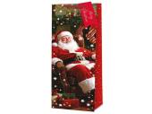 Pack 6, traditional Santa bottle bags*