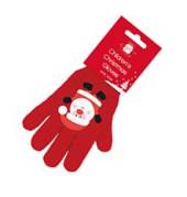 Childs Father Christmas gloves (one size)