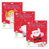 Make-your-own felt puppets - 3asstd* (angel/gonk/santa) Make-your-own felt puppets - 3asstd* (angel/gonk/santa)