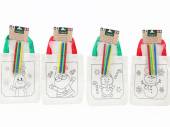 Colour-in Christmas with pens - 4asstd. Colour-in Christmas with pens - 4asstd.
