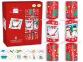Box 8, novelty Christmas crackers*
