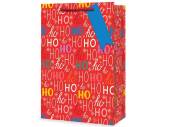 Christmas Ho-Ho-Ho gift bag - MEDIUM (23x18x10) Christmas Ho-Ho-Ho gift bag - MEDIUM (23x18x10)