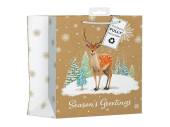 Kraft stag gift bag MEDIUM
(26x21x10cm) Kraft stag gift bag MEDIUM
(26x21x10cm)