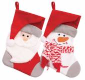 Santa/Snowman stocking. Santa/Snowman stocking.