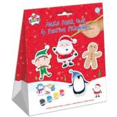 Pack 4, paint-your-own festive figurines. Pack 4, paint-your-own festive figurines.