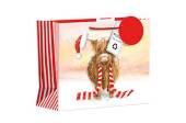 Pack 6, highland cow MEDIUM gift bag - landscape (21x26x10cm) Pack 6, highland cow MEDIUM gift bag - landscape (21x26x10cm)
