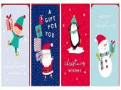 Pack 4, Christmas money wallets*