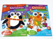 Wobbly eyes Christmas colouring book - 2asstd.