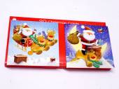 Box 20, 10cm square Santa Christmas cards. Box 20, 10cm square Santa Christmas cards.