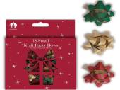 Box 18, small kraft paper bows. Box 18, small kraft paper bows.