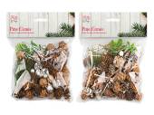 Pack of assorted pine cones. Pack of assorted pine cones.