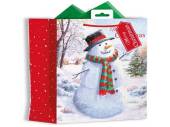 Snowman gift bag MEDIUM
(26x21x10cm)