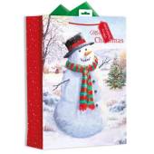 Snowman gift bag X/LARGE (46x33x14cm)