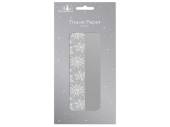 Pack 8, snowflake/silver tissue paper* Pack 8, snowflake/silver tissue paper*