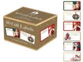 Box 80, (6asstd) s/adhesive traditional gift lables* Box 80, (6asstd) s/adhesive traditional gift lables*