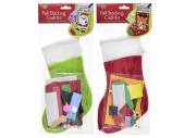 Felt stocking craft kit - 2asstd*