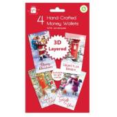 Pack 4, money wallets* Pack 4, money wallets*