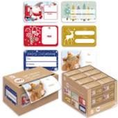 Box 150, (6x designs) self adhesive gift labels.